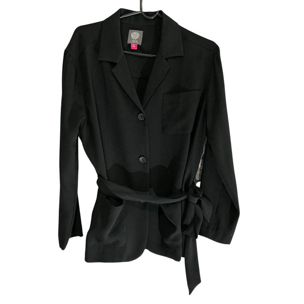 Vince Camuto Black Belted Blazer Elegant – Size M – NWT - Picture 8 of 14